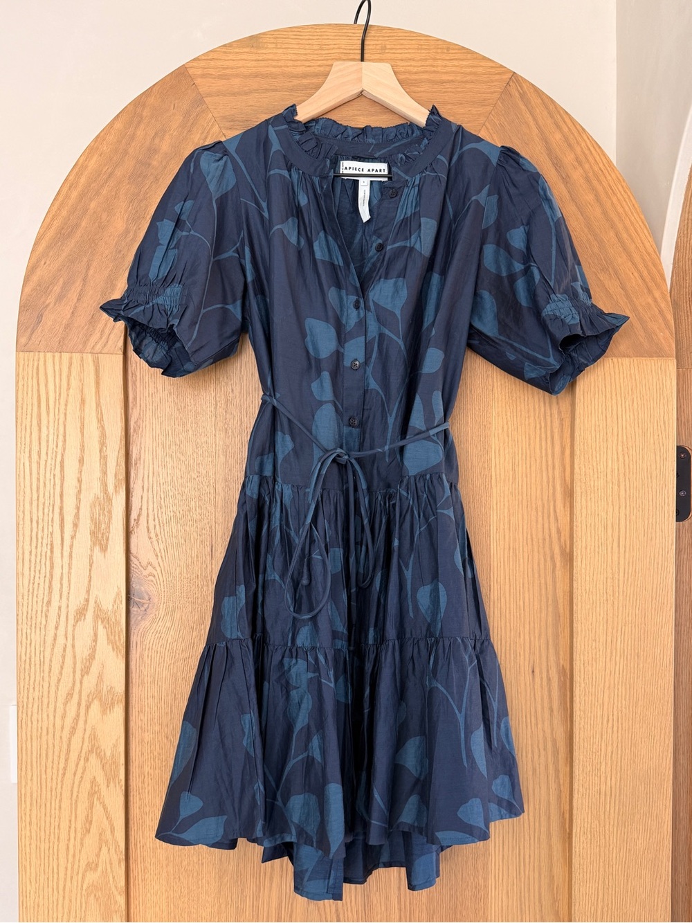 Apiece Apart Las Alturas Tiered Mini dress - size Small - Picture 3 of 5